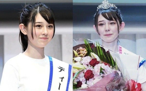 Miss Teen Nhật Bản có khuôn mặt thanh tú, trong sáng, làn da trắng và chiều cao 1,63m. Cô hiện được xem là “mỹ nữ nghìn năm có một” thế hệ mới ở Nhật Bản. Ảnh: Yahoo Japan