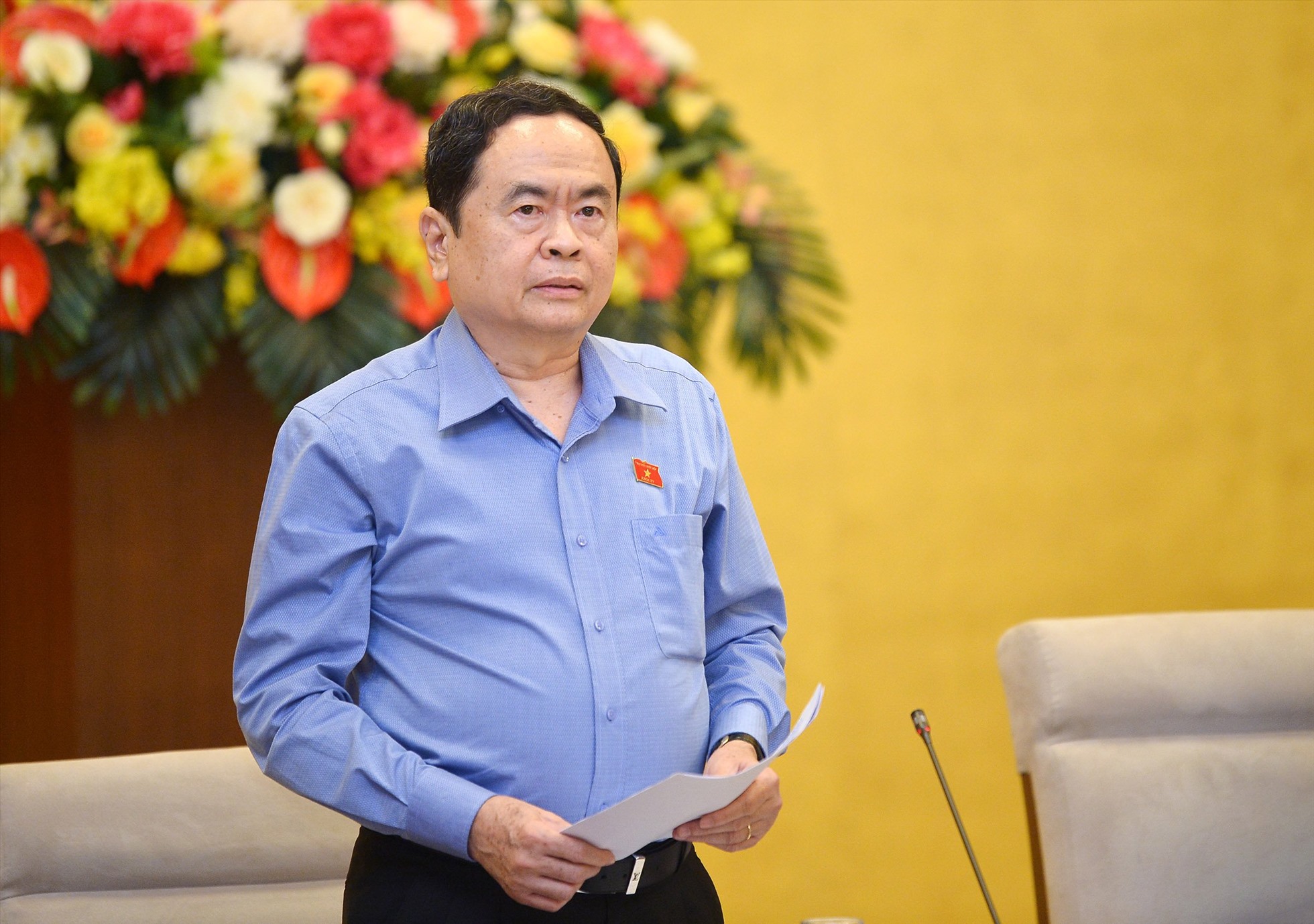 Phó Chủ tịch Thường trực Quốc hội Trần Thanh Mẫn.