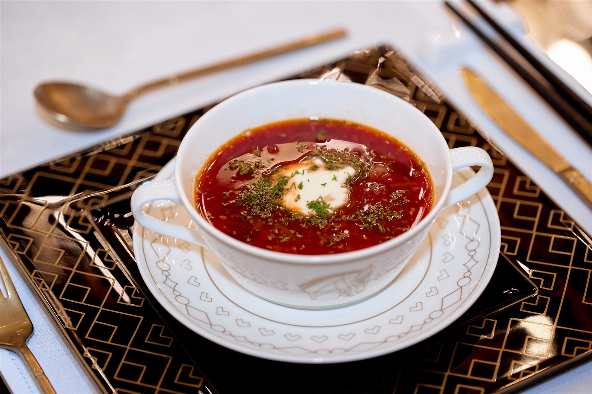 Súp borsch được UNESCO công nhận là di sản văn hóa thế giới.