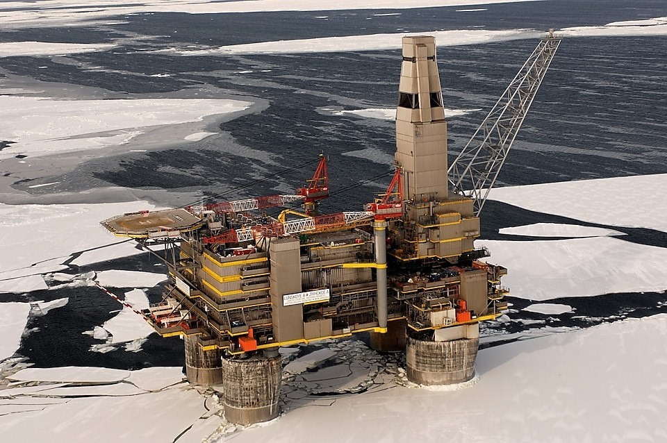 Dự án dầu khí Sakhalin-2. Ảnh: Shell