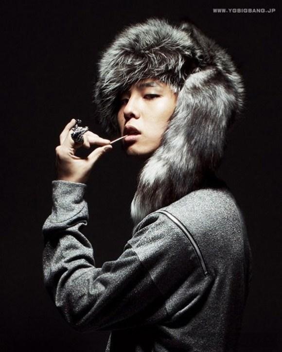 G-Dragon yêu thích phong cách mũ lông. Ảnh: NS