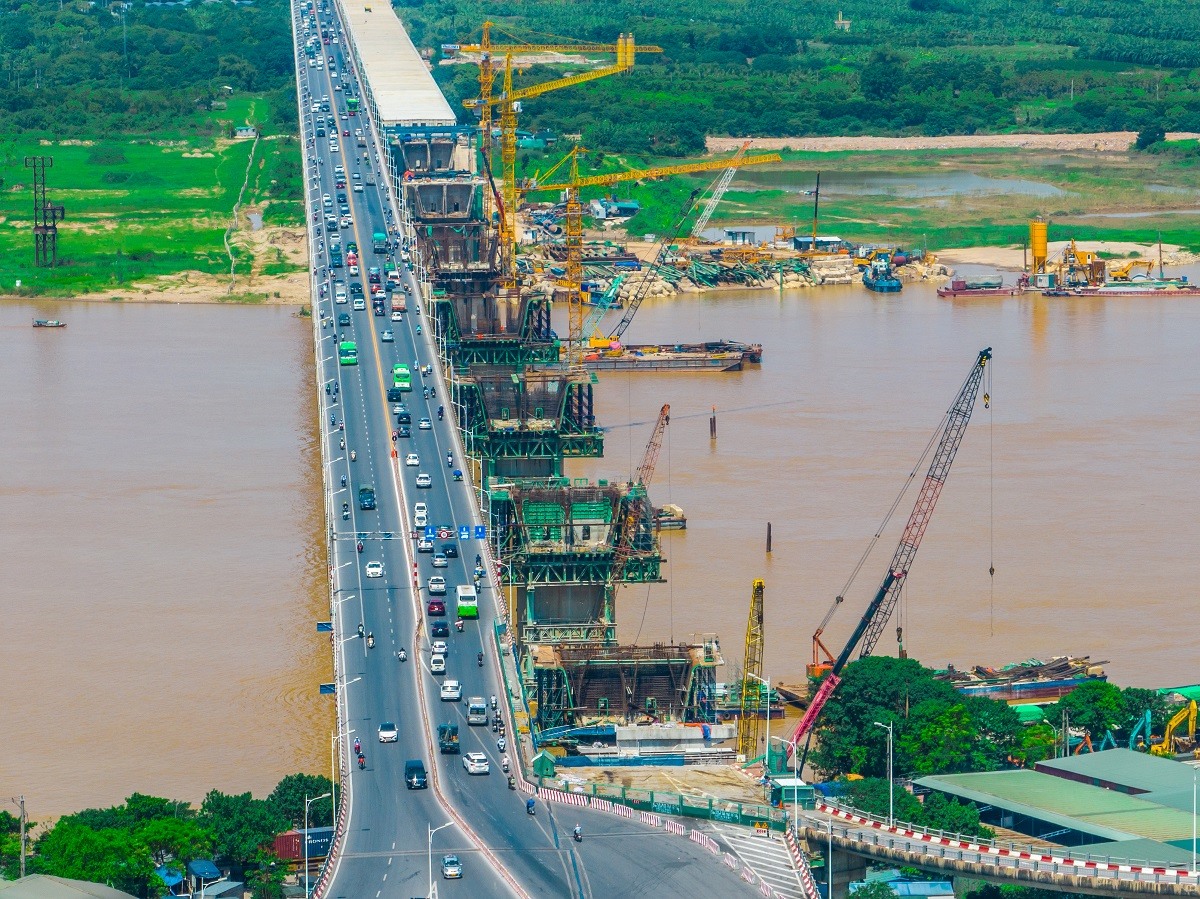 Cầu Vĩnh Tuy 2 khi đi vào hoạt động sẽ góp phần vào hạ tầng siêu kết nối tại khu vực phía Đông.