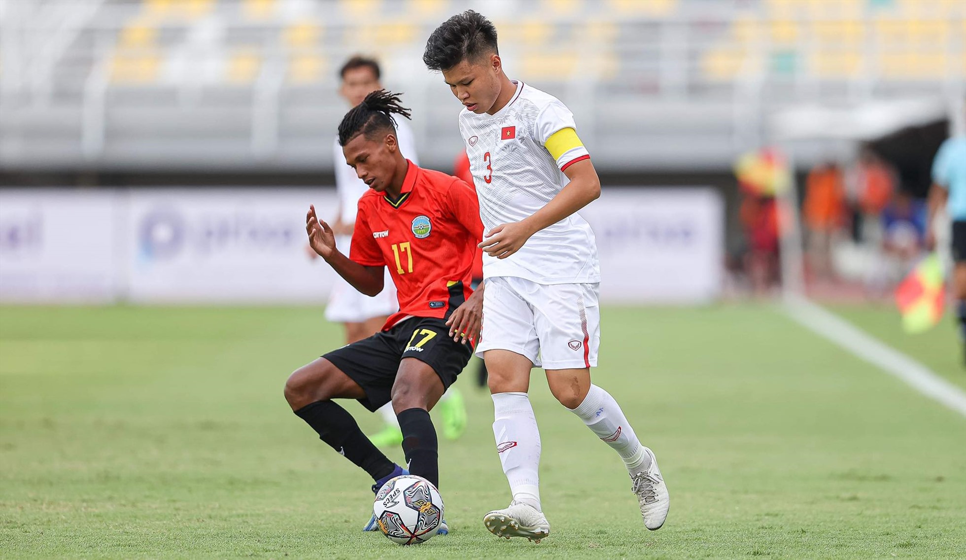 U20 Việt Nam liên tục bỏ lỡ cơ hội. Ảnh: AFC