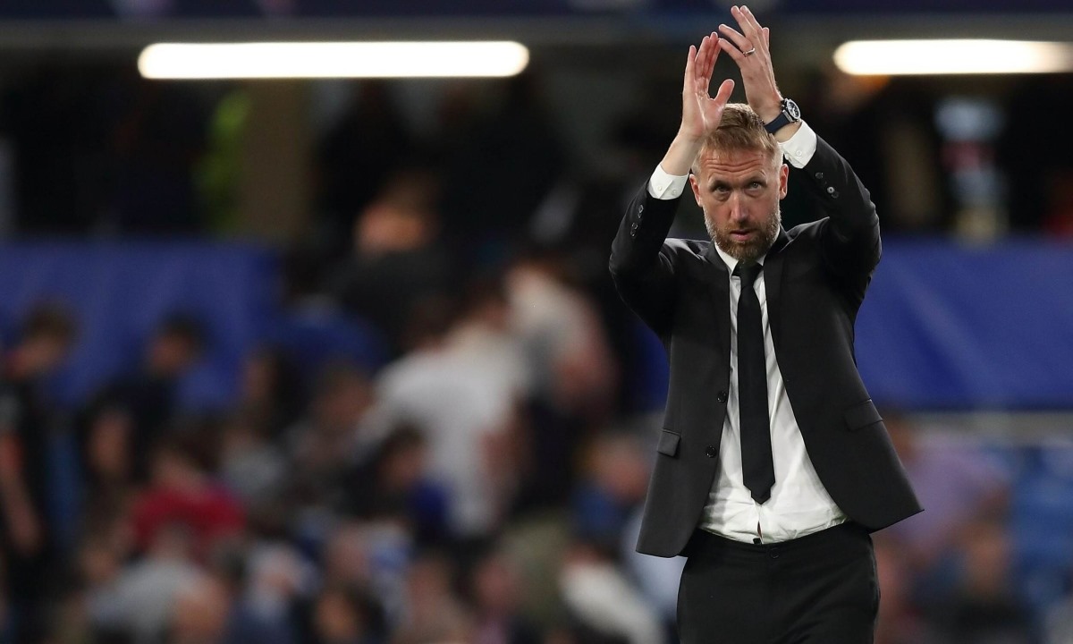 Potter có màn ra mắt khiêm tốn trong màu áo mới. Ảnh: Chelsea FC