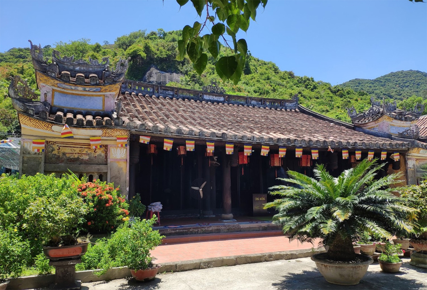 Chánh điện chùa cổ kính. Ảnh: Giáo hội Phật giáo Quảng Nam.
