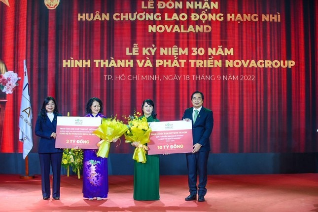 NovaGroup cam kết đồng hành cùng Mặt trận Tổ Quốc Việt Nam TPHCM và Hội chữ thập đỏ Việt Nam trong thời gian tới.