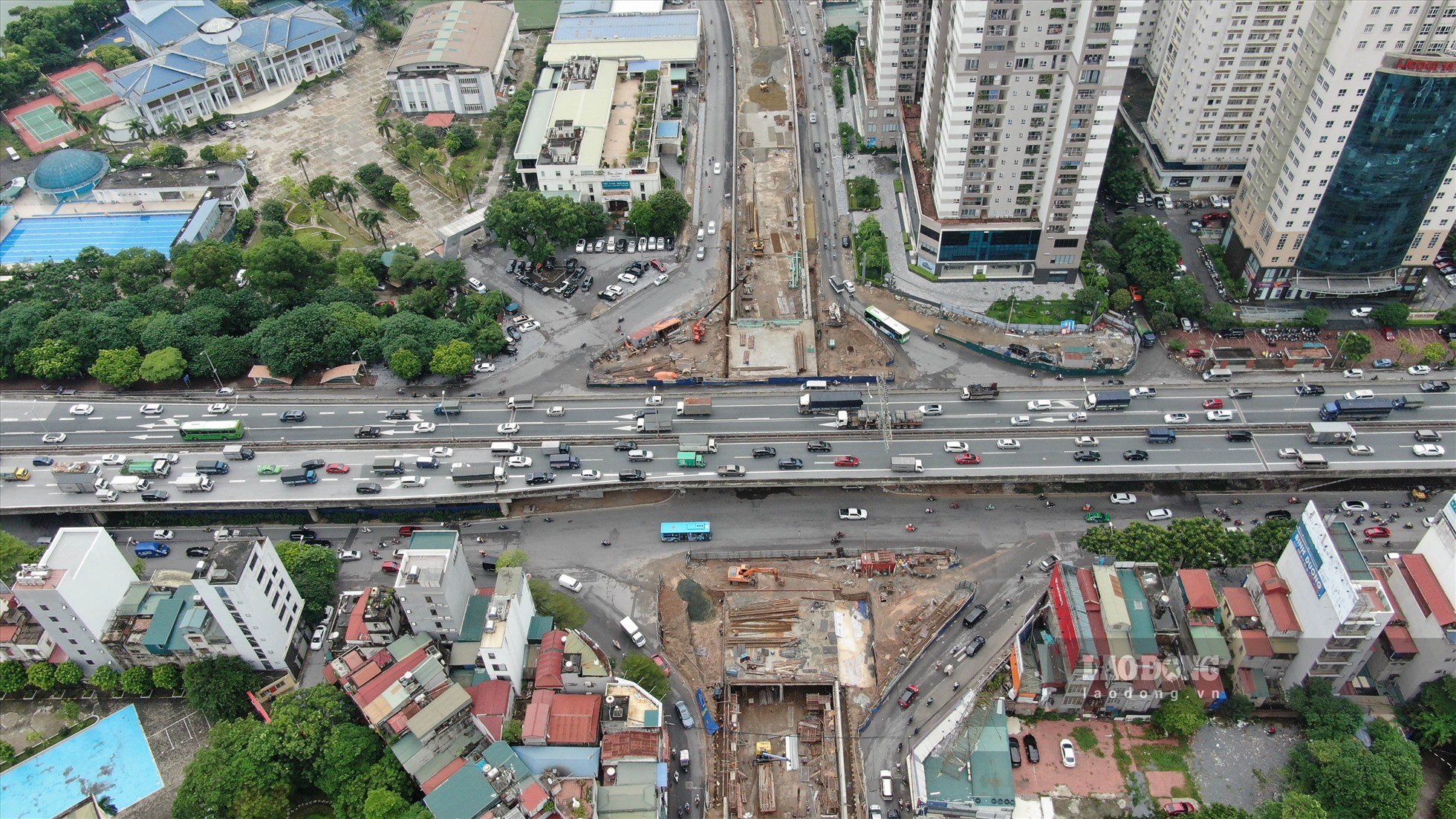 Công trình được kỳ vọng sẽ giải quyết xung đột, ùn tắc tại nút giao Lê Văn Lương - Vành đai 3 và từng bước hoàn chỉnh hạ tầng giao thông Thủ đô.