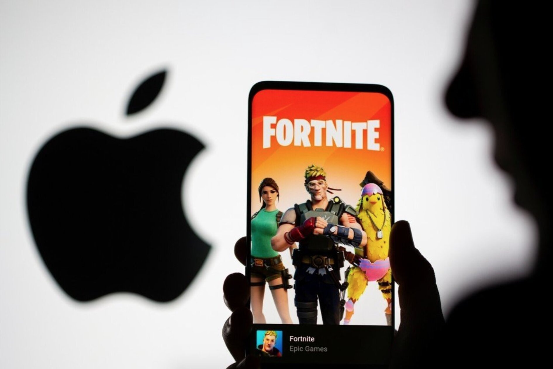 Bộ Tư pháp Mỹ muốn có tiếng nói trong vụ kiện liên quan đến vấn đề chống độc quyền của Apple đối với Epic Games. Ảnh chụp màn hình.