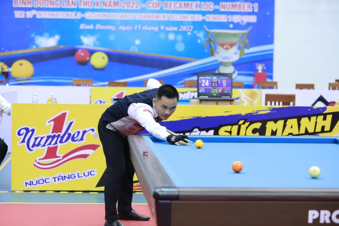 Cùng Number 1 tiếp sức cơ thủ tại giải Billiards Carom 3 băng