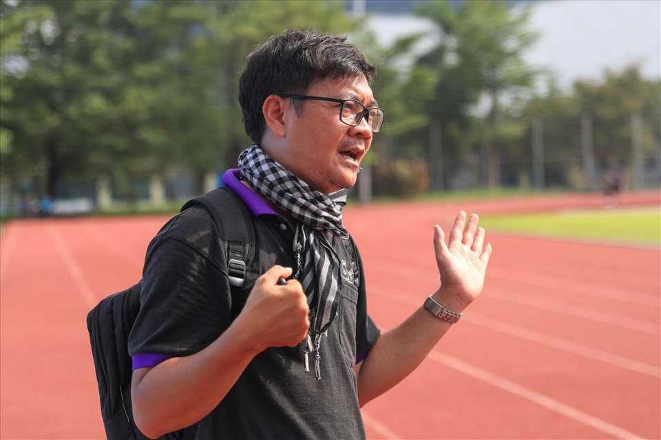Anh Châu Thành Toàn có 20 năm gắn bó với thể thao người khuyết tật. Ảnh: Minh Dân
