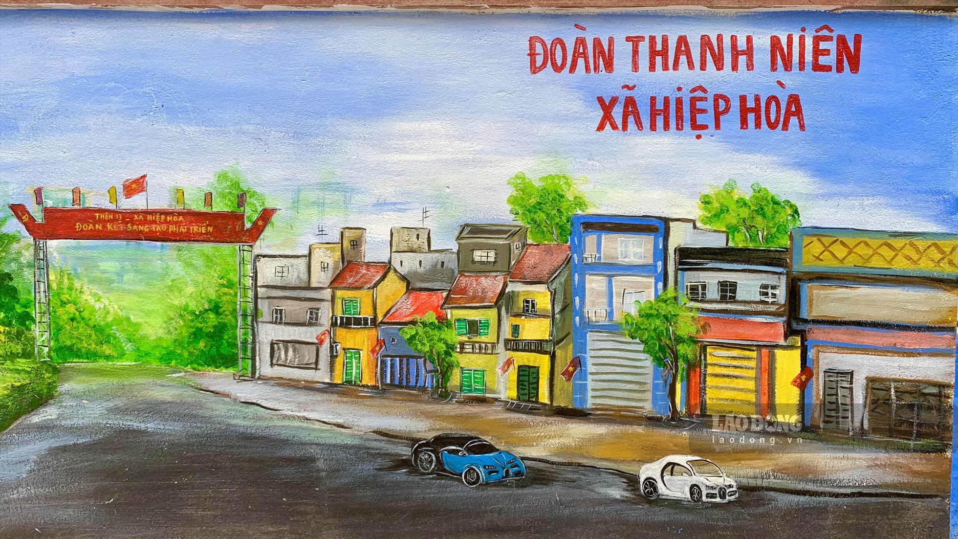 Mẫu tranh sơn dầu đẹp phong cảnh đường phố xưa  AmiA Hà Nội