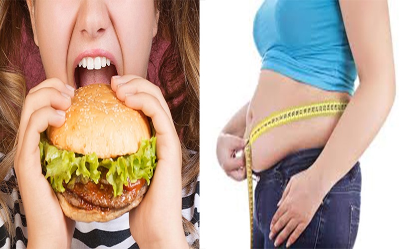 Thường xuyên sử dụng thức ăn nhanh: Đồ ăn nhanh chứa rất nhiều chất béo, carbs và chúng thường có lượng calo rất cao. Khi thường xuyên ăn những đồ ăn này là bạn đang hấp thụ một lượng lớn calo không lành mạnh. Điều này có thể dẫn đến tăng cân, tăng mỡ thừa và gây béo phì.