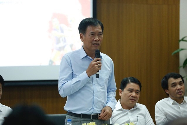 Ông Trần Đức Phấn với tư cách là Trưởng đoàn thể thao Việt Nam tại SEA Games 31 chưa nhận được thông báo chính thức của WADA liên quan đến vụ việc một số vận động viên nghi dính doping. Ảnh: H.A