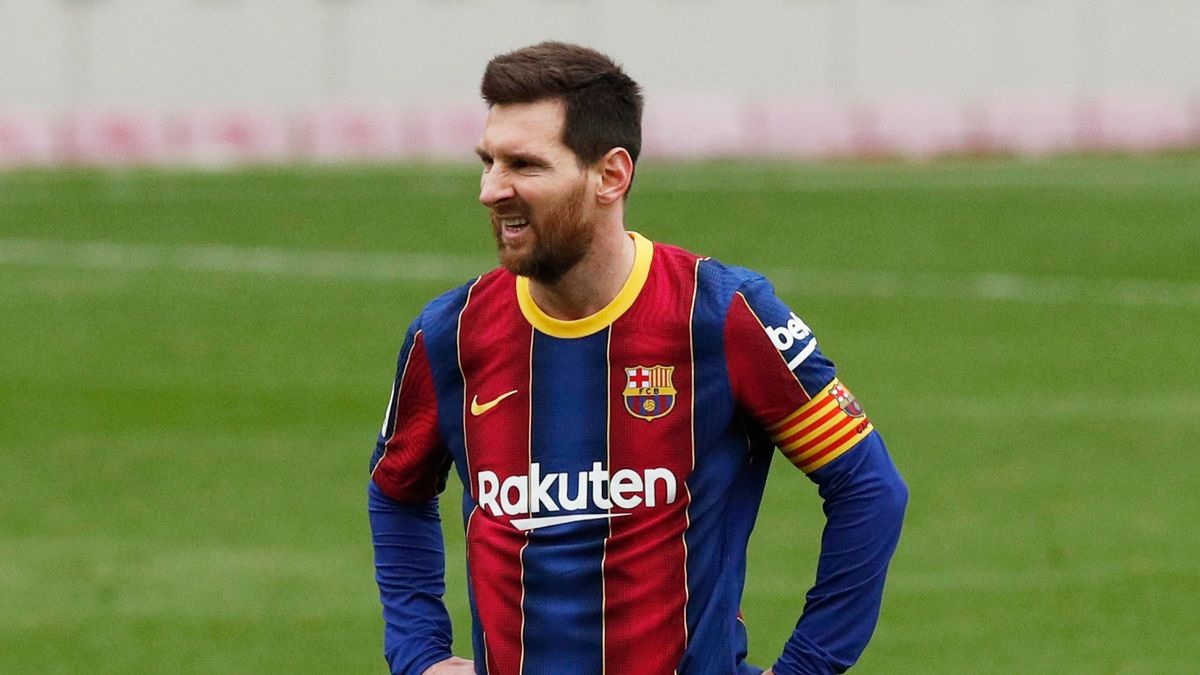 Messi và Barcelona gia hạn không thành công.  Ảnh: AFP