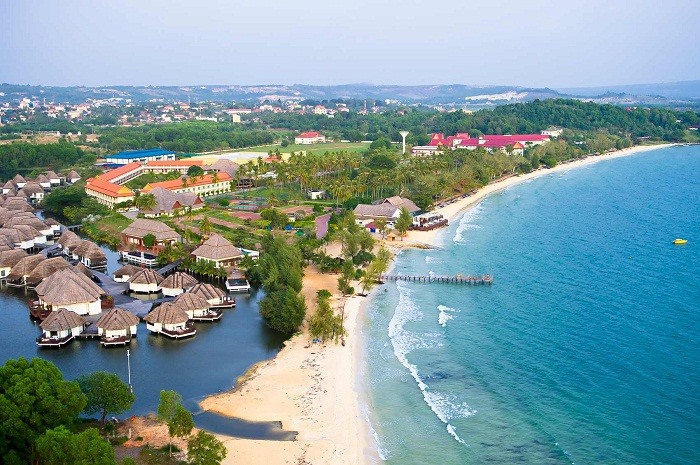 Thành phố cảng Sihanoukville. Ảnh: Tour du lịch