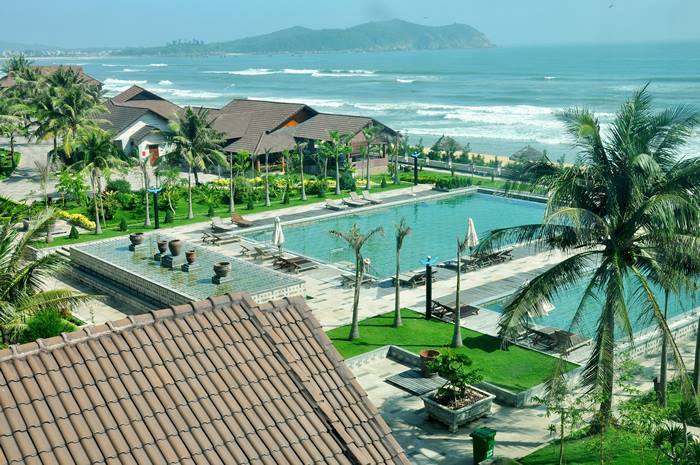 View biển Sa Huỳnh nhìn từ Sa Huỳnh Resort Ảnh: Sa Huỳnh Resort