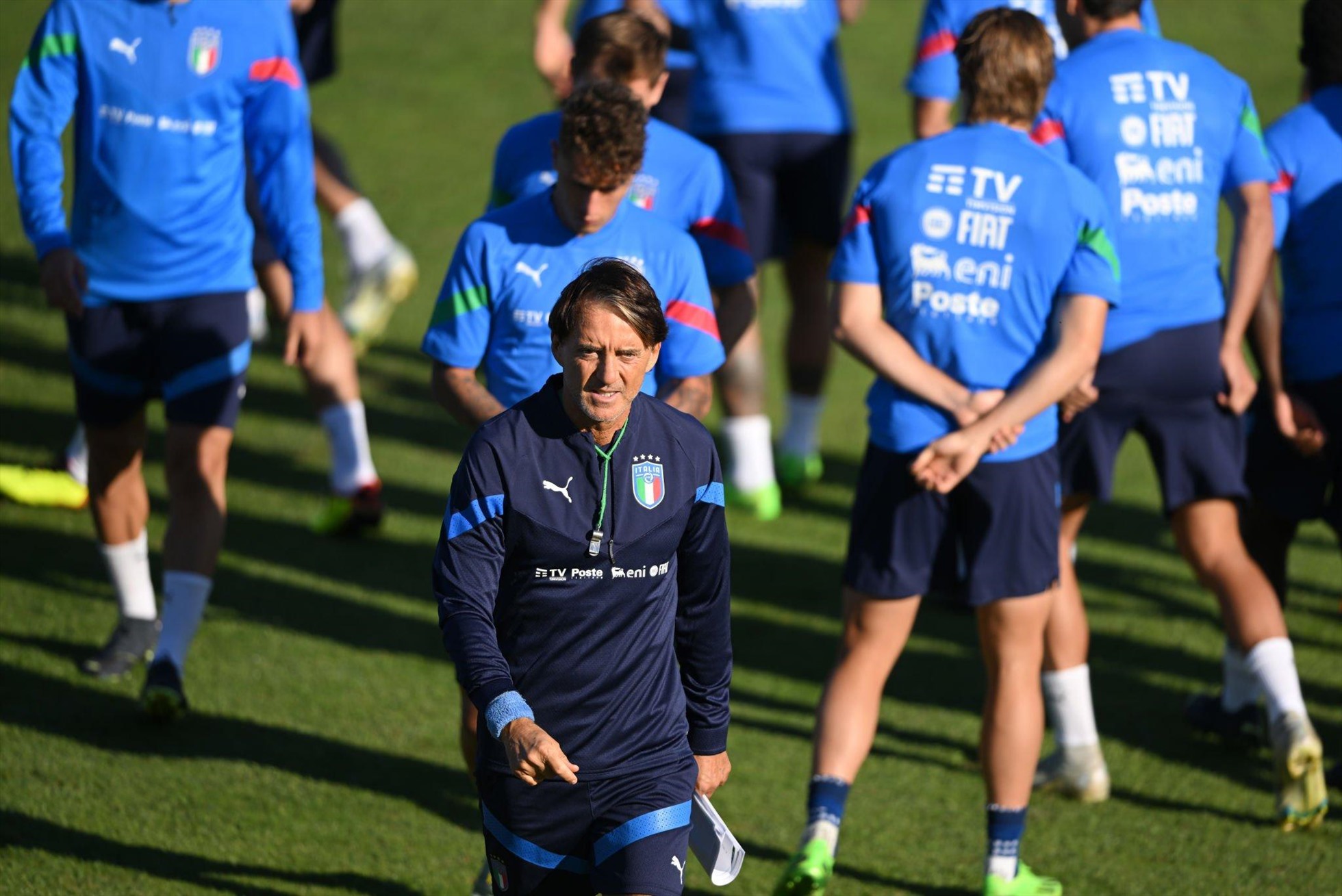 Mancini cần lấy lại thể diện cho Azzurri.  Ảnh: AFP