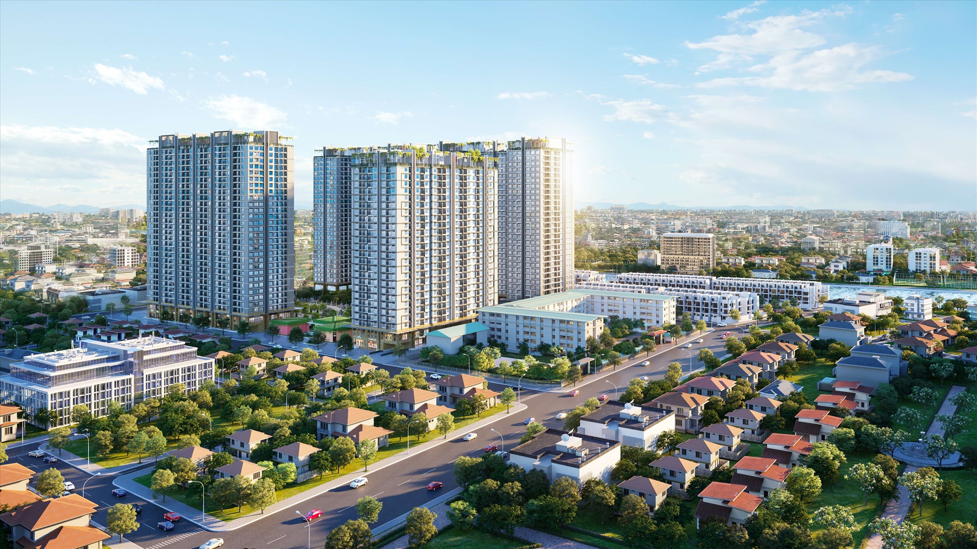 Dự án sở hữu tầm nhìn thông thoáng hiếm có dự án nào có được tại nội đô