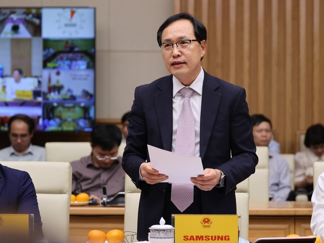 Ông Choi Joo Ho, Tổng Giám đốc Tổ hợp Samsung Việt Nam