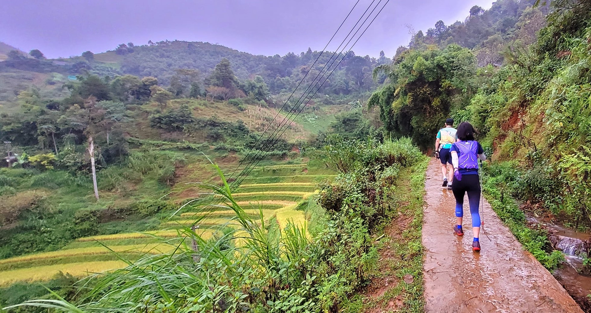 Tham gia giải chạy, các vận động viên sẽ có cơ hội chạy trên những cung đường địa hình ấn tượng, đặc biệt là những con đường ruộng bậc thang với hơn 400 tuổi.