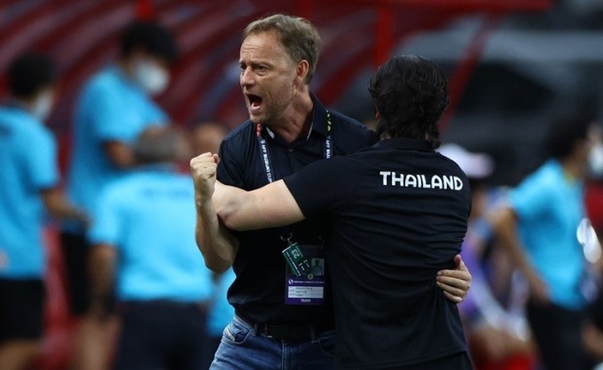 Polking vẫn muốn tiếp tục dẫn dắt tuyển Thái Lan.  Ảnh: AFP
