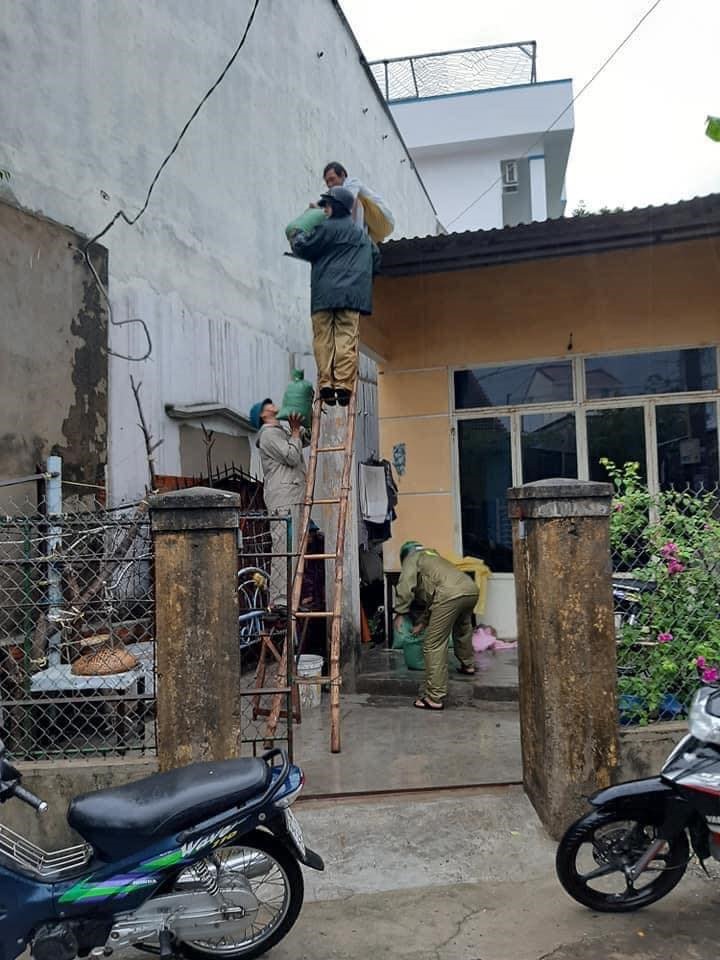 Công tác chuẩn bị để phòng, chống bão đang được gấp rút hoàn tất. Ảnh: Page Hội An