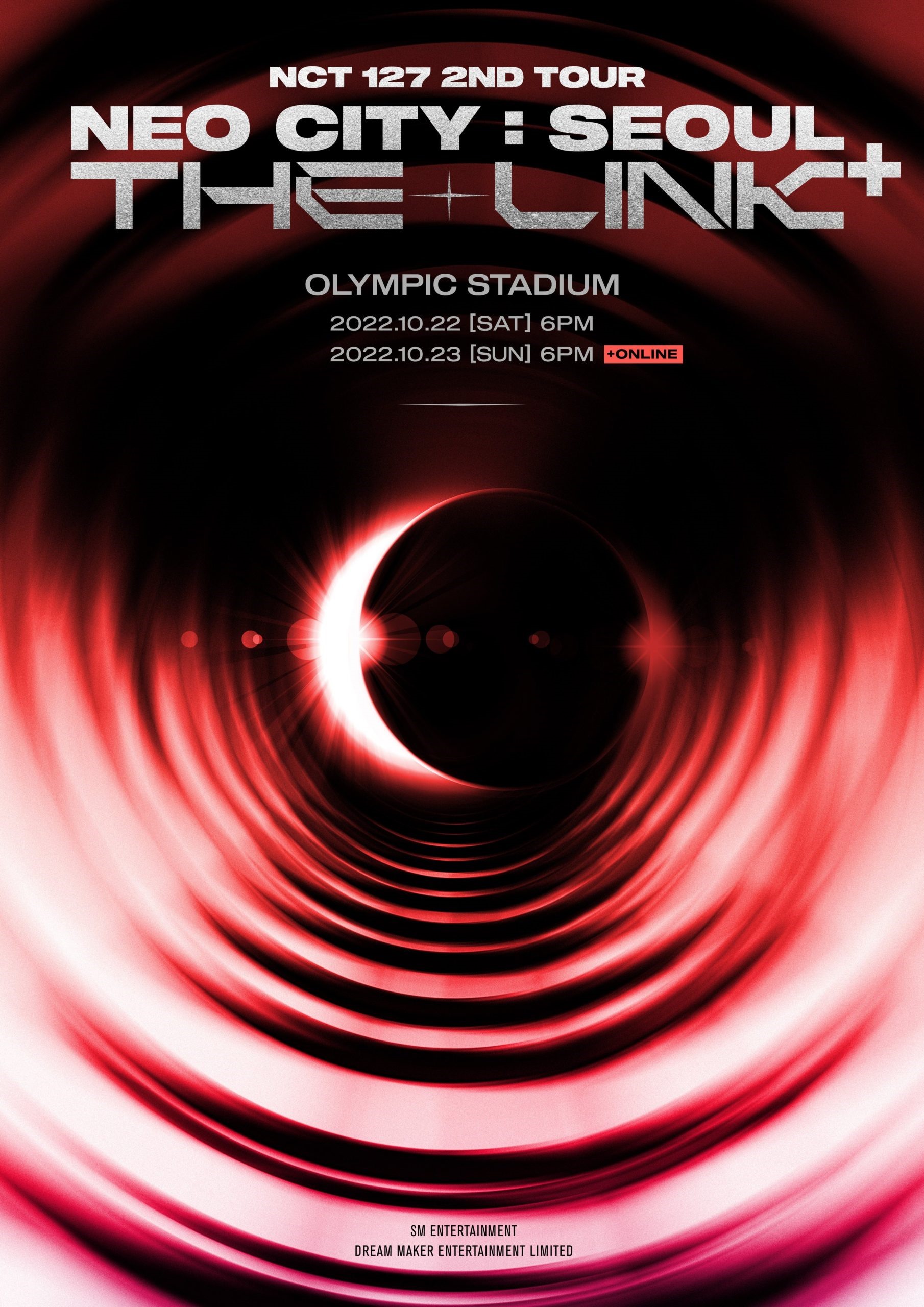 Poster thông báo concert “Neo City: The Link” sẽ được tổ chức tại Seoul. Ảnh: Twitter