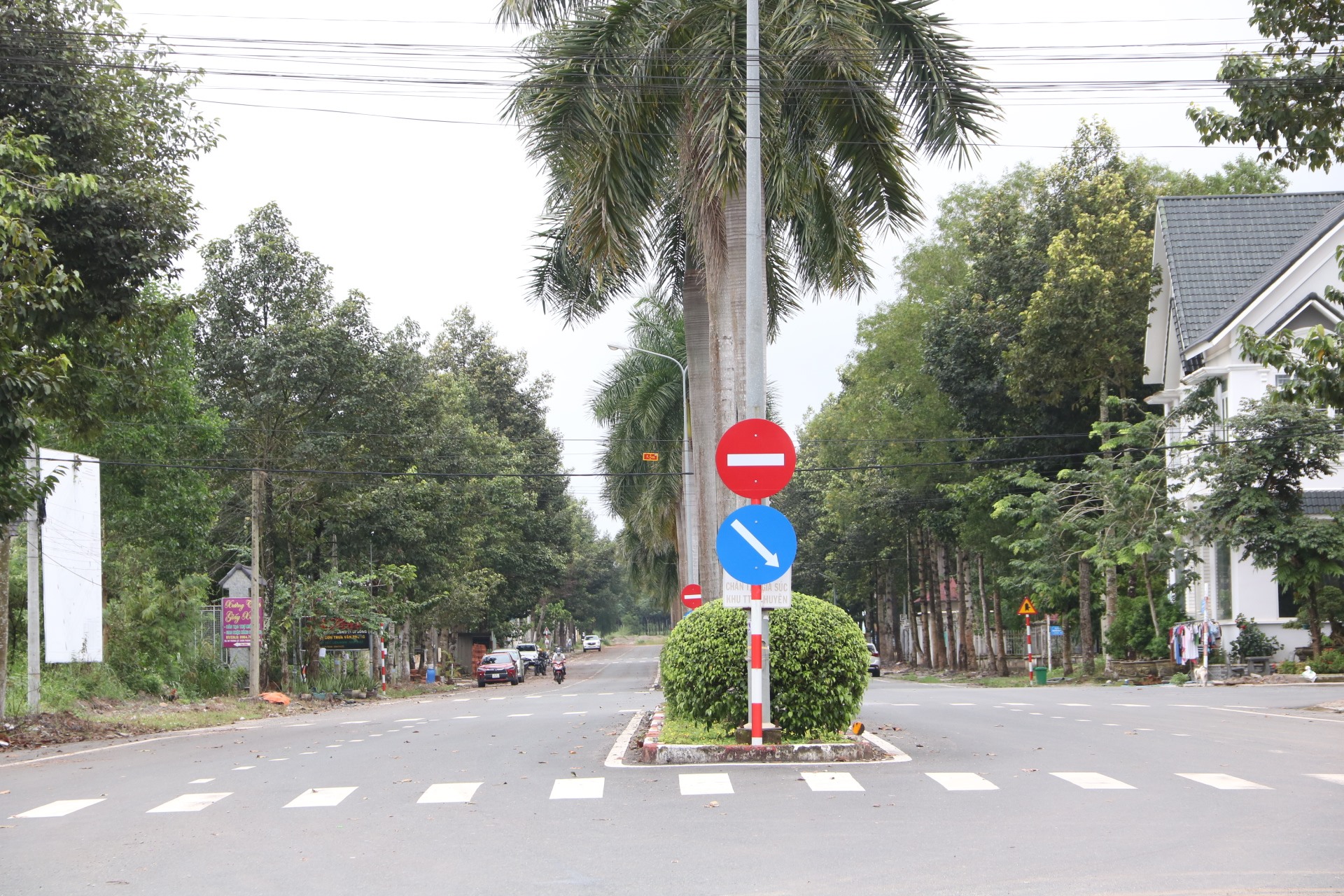Đô thị ở Chơn Thành đang được xây dựng khang trang hơn.