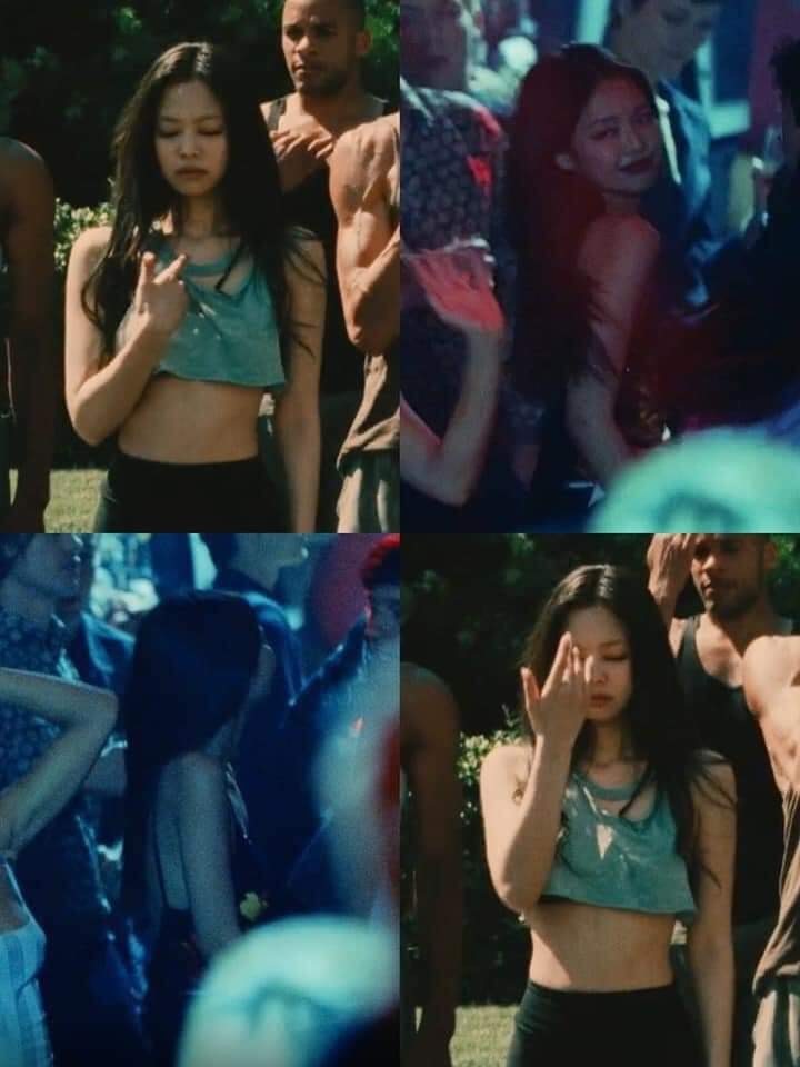 Một số cảnh quay của Jennie trong phim The Idol. Ảnh: CMH