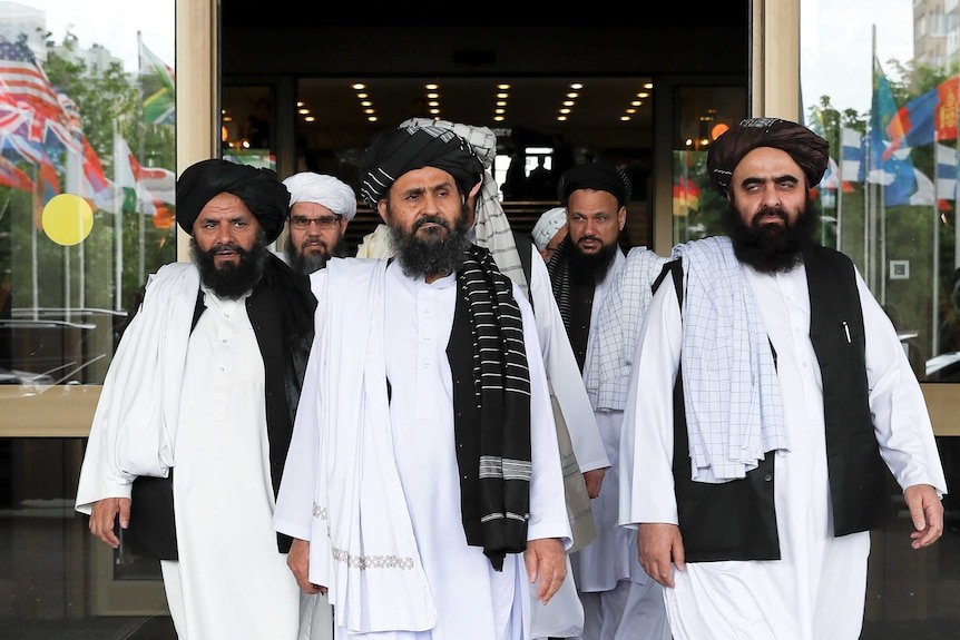 Các thủ lĩnh hàng đầu của Taliban đã đến thăm Mátxcơva trước khi nắm quyền ở Afghanistan. Ảnh: Reuters