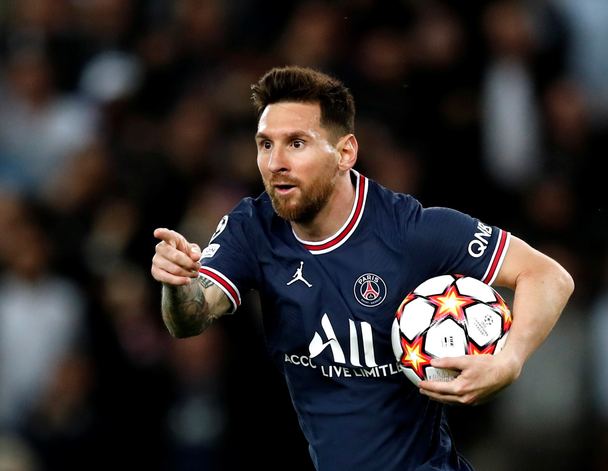 Messi đang có mùa giải bùng nổ. Ảnh: Ligue 1