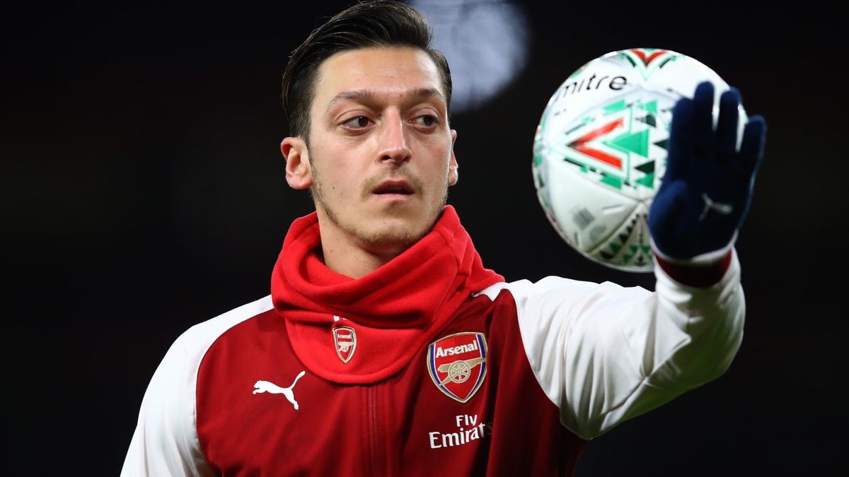Phong độ của Ozil giảm sút sau khi chia tay Arsenal. Ảnh: Arsenal.com