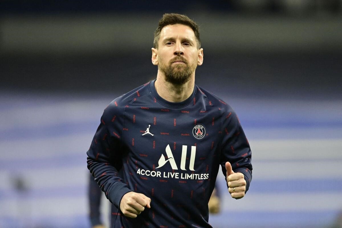 Messi sẽ hết hạn với PSG vào hè năm 2023. Ảnh: Ligue 1