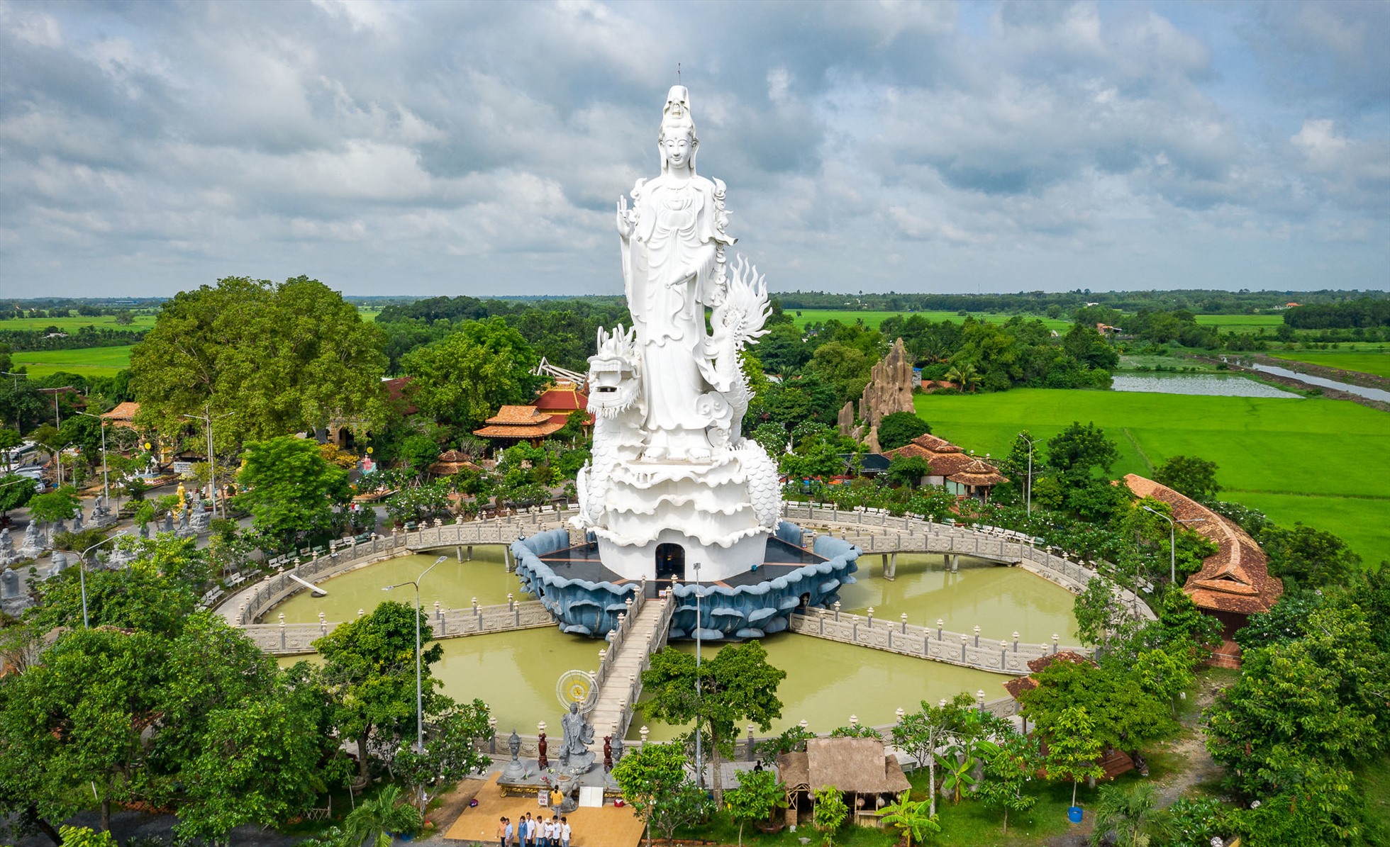 Chùa Thiền Lâm. Ảnh: Khám phá Tây Ninh