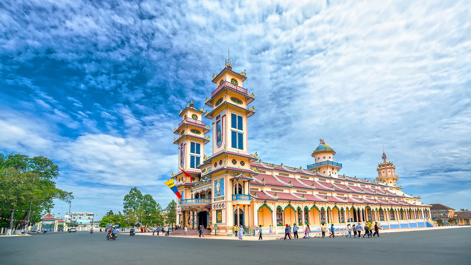 Tòa thánh Tây Ninh. Ảnh: Vietgoing
