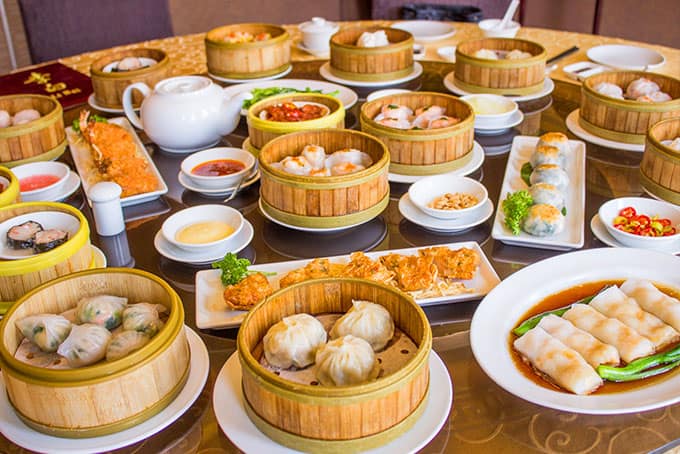 Dimsum là món ăn được đánh giá cao tại Kabin Restaurant Ảnh: Renaissance Riverside Hotel Saigon