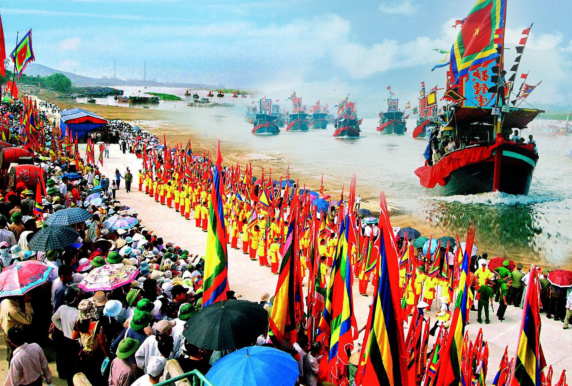 Lễ hội Côn Sơn - Kiếp Bạc tại Hải Dương. Ảnh: Côn Sơn - Kiếp Bạc