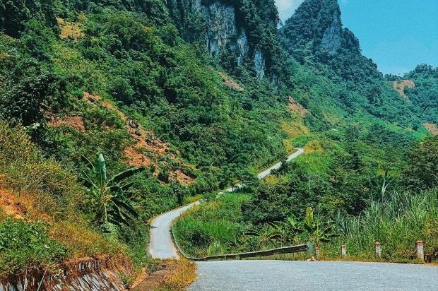 Đường dẫn tới Na Hang được đầu tư xây dựng, đi lại dễ dàng hơn. Ảnh: Cổng thông tin điện tử huyện Na Hang.