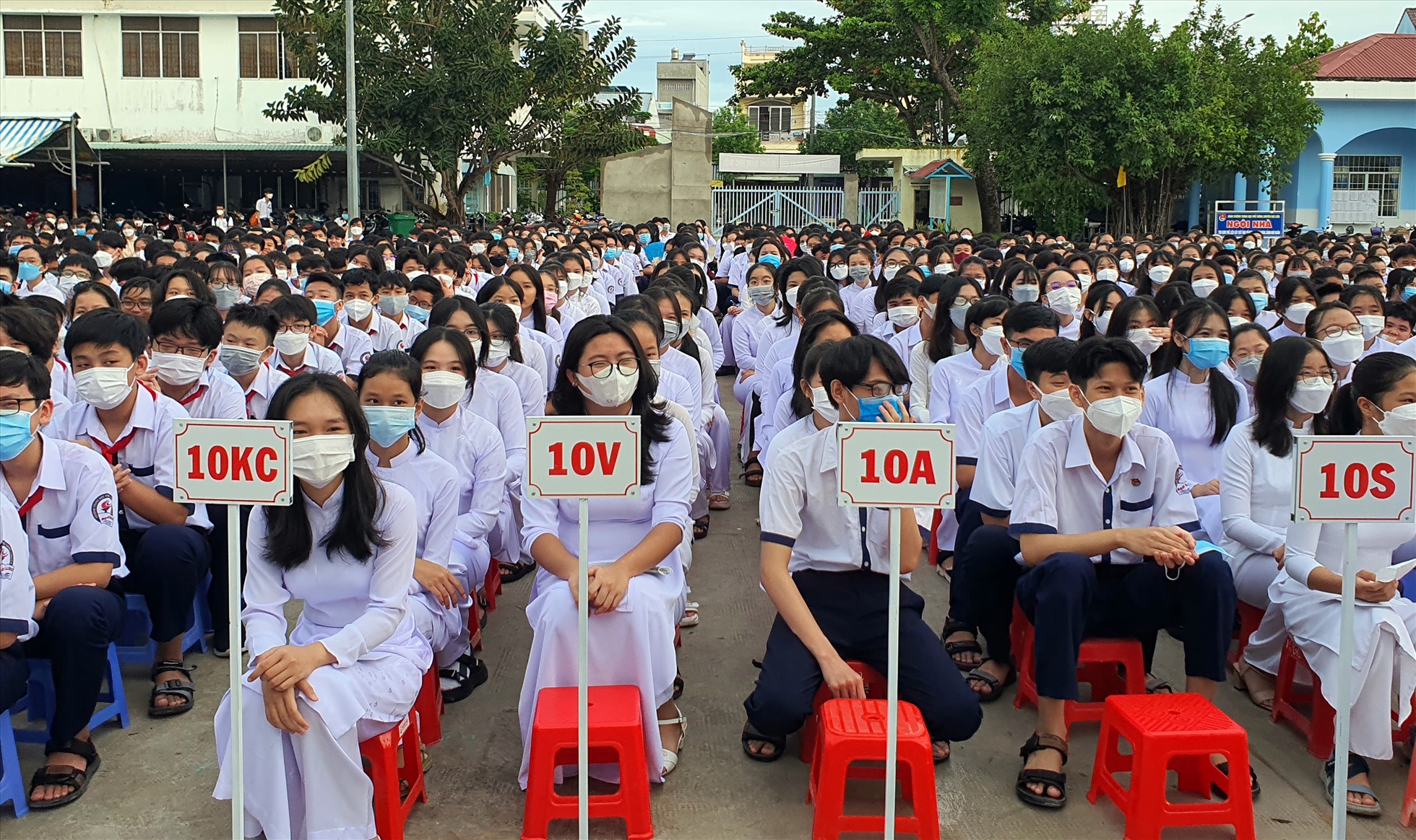 Hơn 85.700 học sinh tại tỉnh Bạc Liêu bước vào năm học mới. Anhr: Nhật Hồ