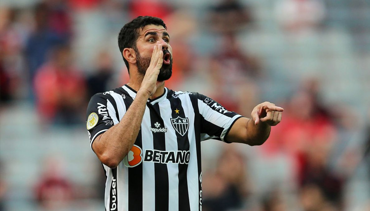 Costa liên tục dính chấn thương tại Atletico Mineiro. Ảnh: Football London