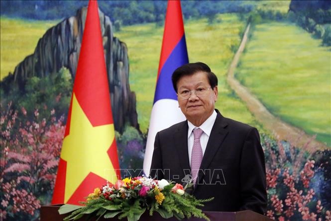 Tổng Bí thư, Chủ tịch nước Lào Thongloun Sisoulith. Ảnh: TTXVN