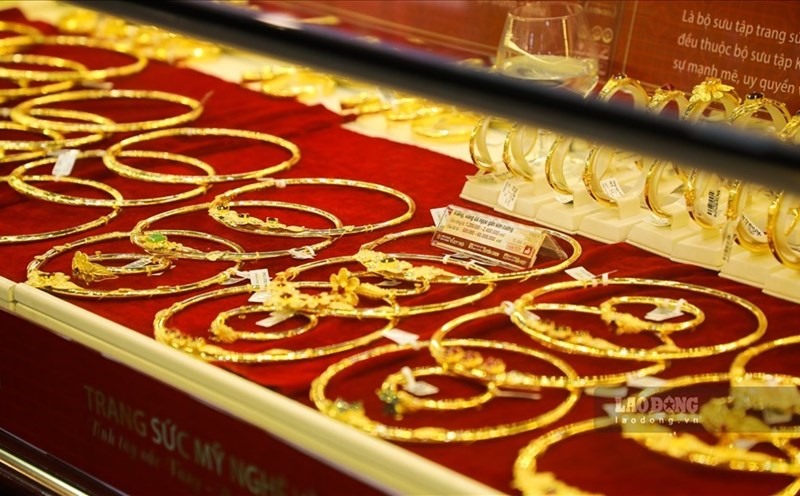 Kinh doanh mua bán vàng trang sức là hoạt động kinh doanh có điều kiện. Ảnh: LĐO