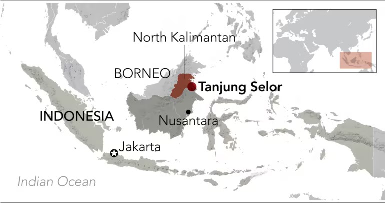 Tỉnh Bắc Kalimantan. Ảnh: Nikkei