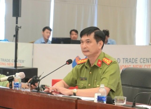 Đại tá Trịnh Ngọc Quyên - Giám đốc Công an tỉnh Bình Dương.