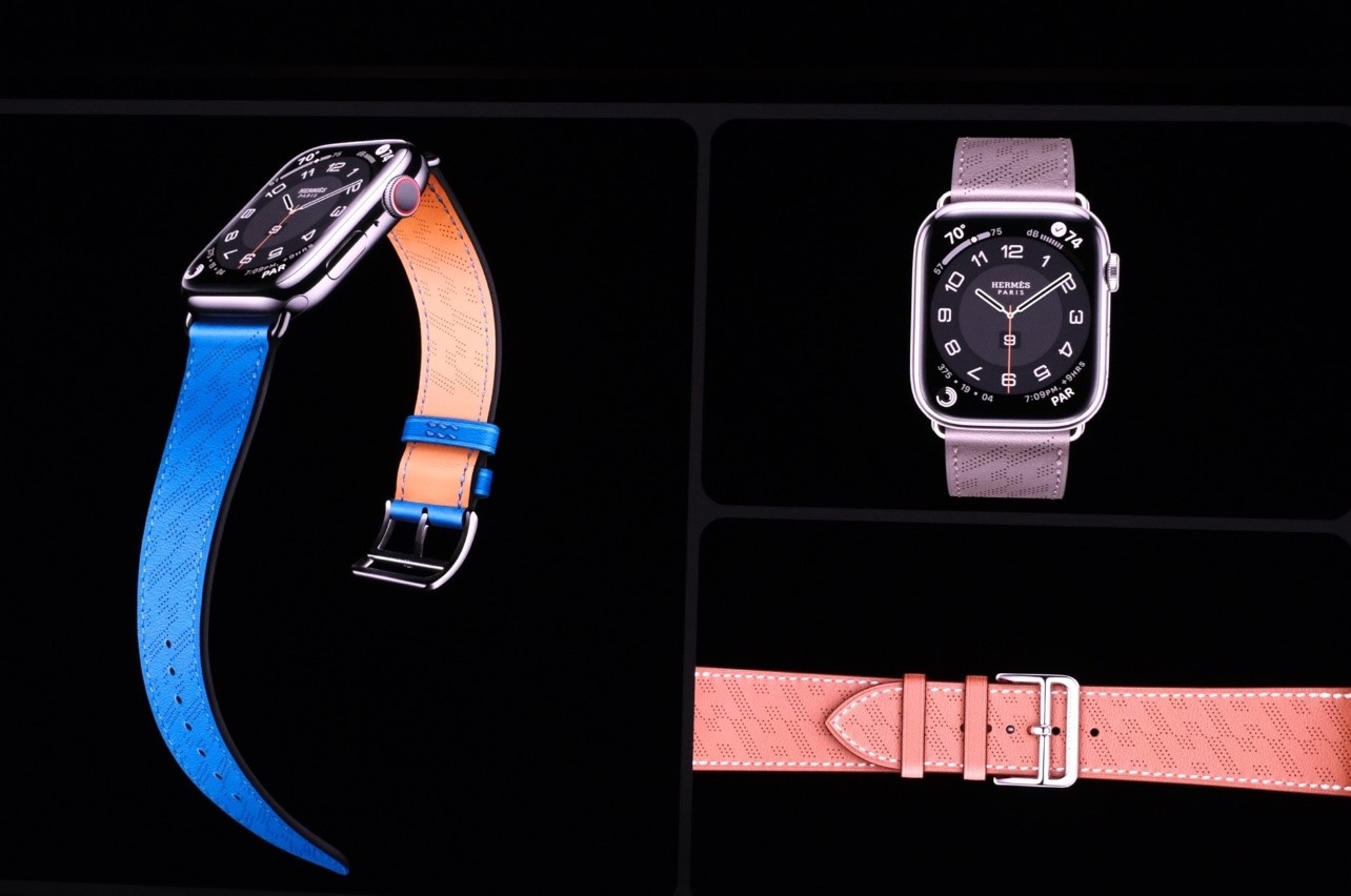 Dây đeo da Hermes chất lượng cao 38mm  40mm  42mm  44mm cho Apple Watch  Series 6 