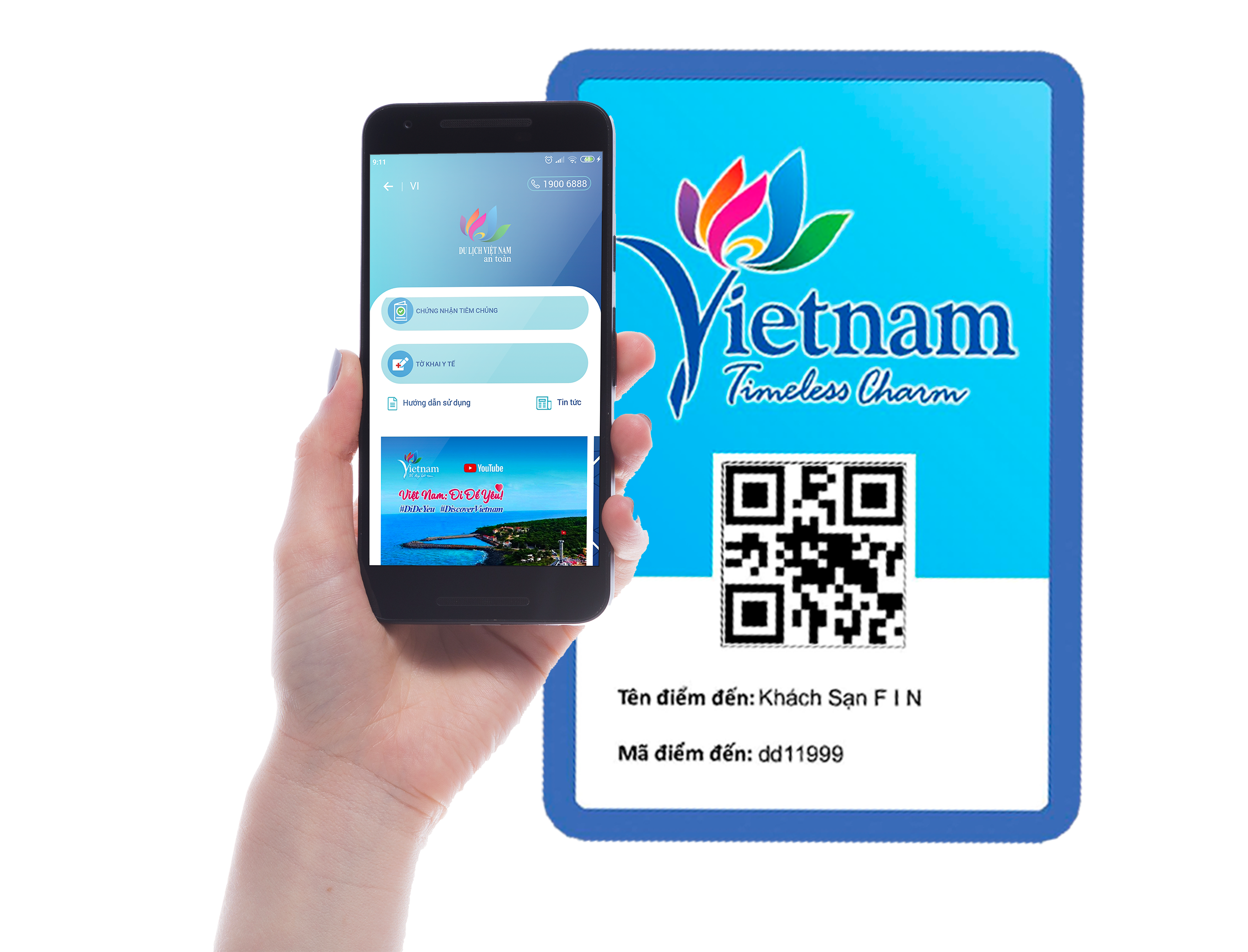 Thẻ du lịch thông minh còn giúp du khách phản ánh những vấn đề không hài lòng. Ảnh: BTC