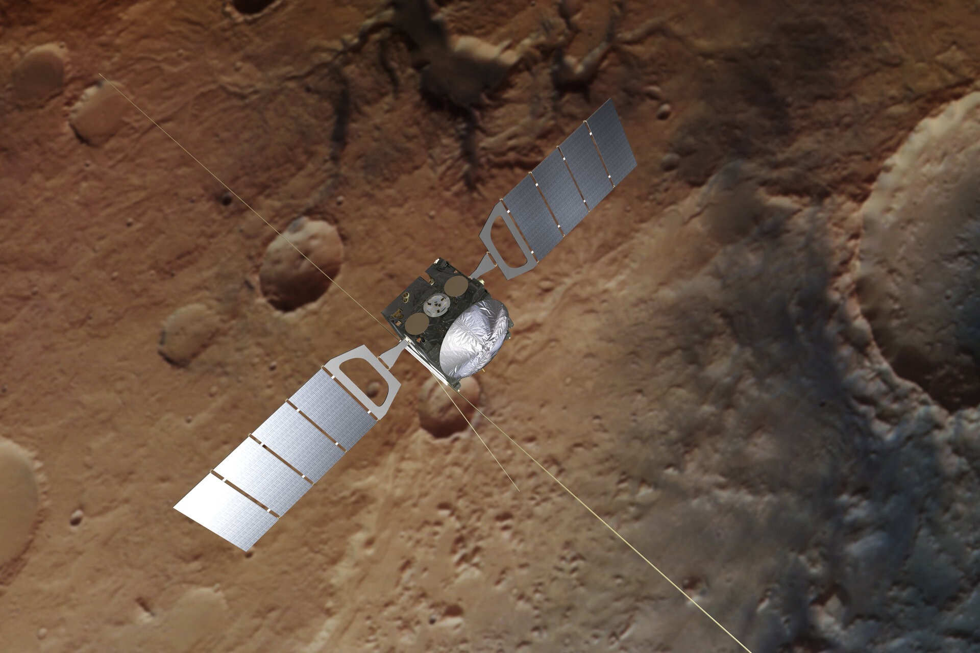 Tàu Mars Express. Ảnh: ESA