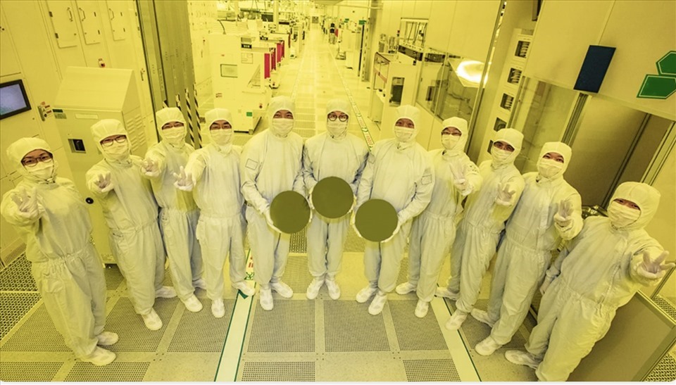 Samsung công bố chip xử lý 3 nanomet được sản xuất bằng công nghệ GAA (Gate All Around) đã chính thức xuất xưởng thành công. Ảnh chụp màn hình