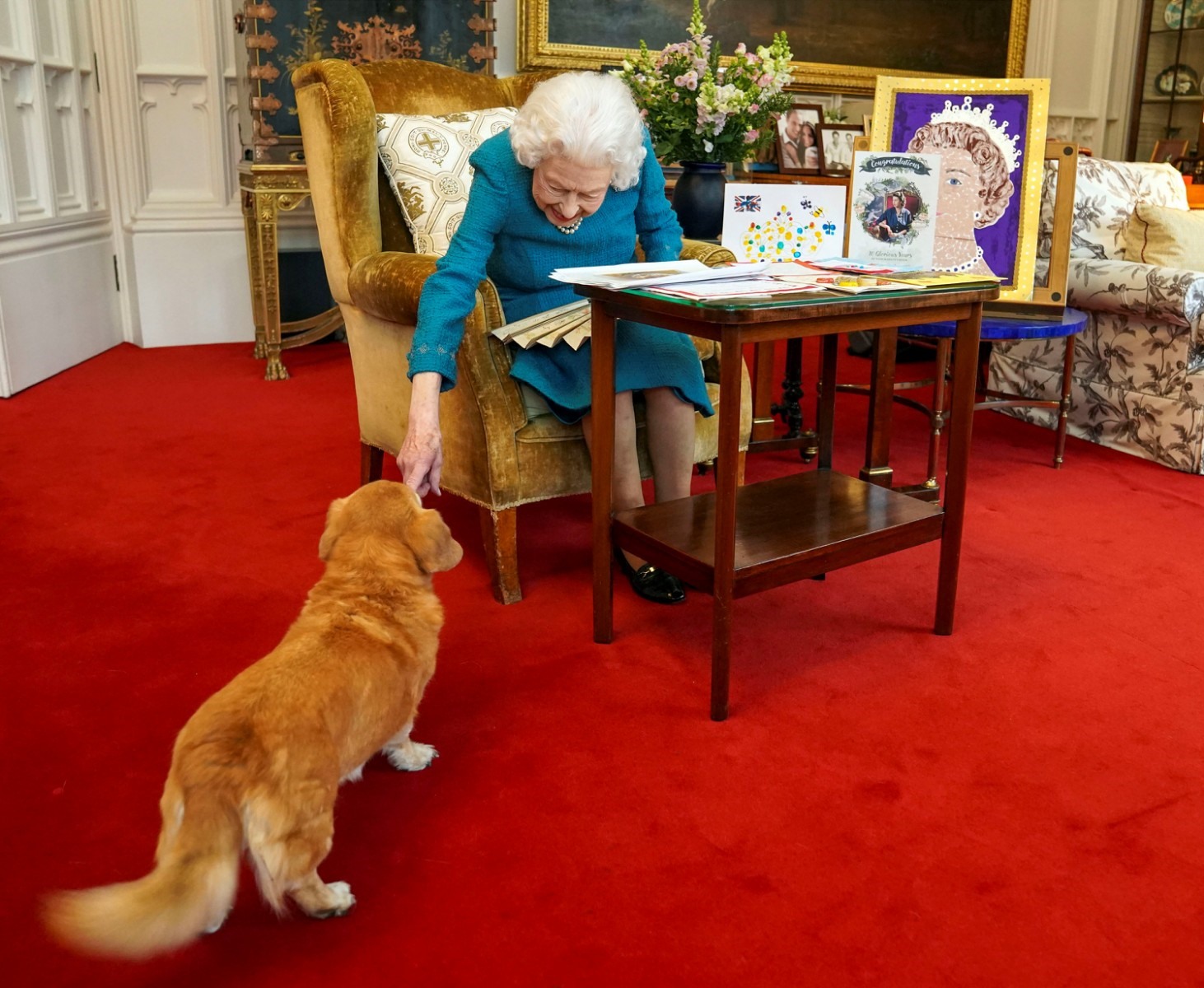 Queen Elizabeth II owned 30 Corgi dogs during her reign. Photo: AFP