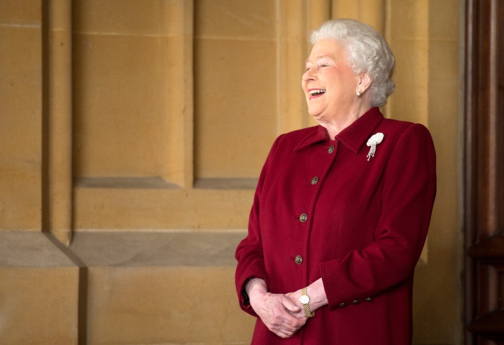 Queen Elizabeth II at Windsor Castle in April 2014. Photo: AFP